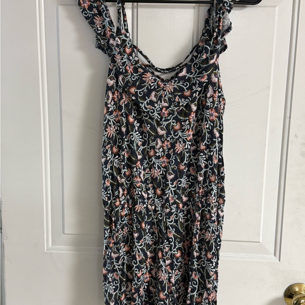 Aeropostale Navy Floral Dress